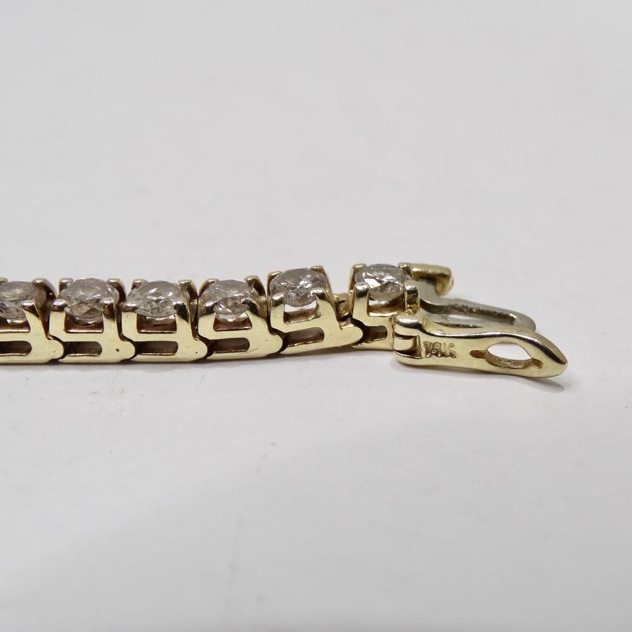 Bracelet tennis en diamants Bon état - En vente à Scottsdale, AZ