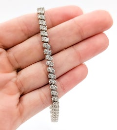 Diamond Tennis Bracelet in 14k White Gold