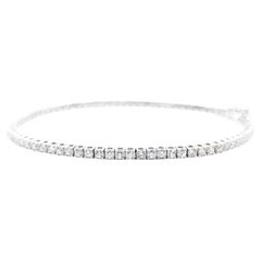 Pulsera de Tenis de Diamantes en Oro Blanco de 14k