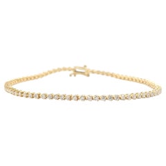Diamond Tennis Bracelet in 14k Yellow Gold