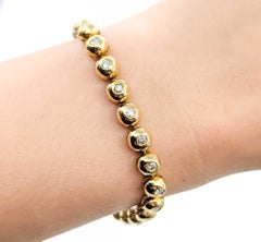 Diamond Tennis Bracelet in 18k Gold