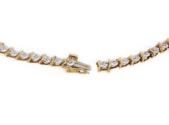 Diamond Tennis Bracelet in 9 ct Yellow Gold 0.50 ct