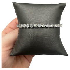 Diamond Tennis Bracelet in Sterling Silver – 0.50ctw, 7.5in, New