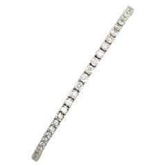 Diamond Tennis Bracelet Set With 2.25ct Natural Diamonds in 18ct White Gold
