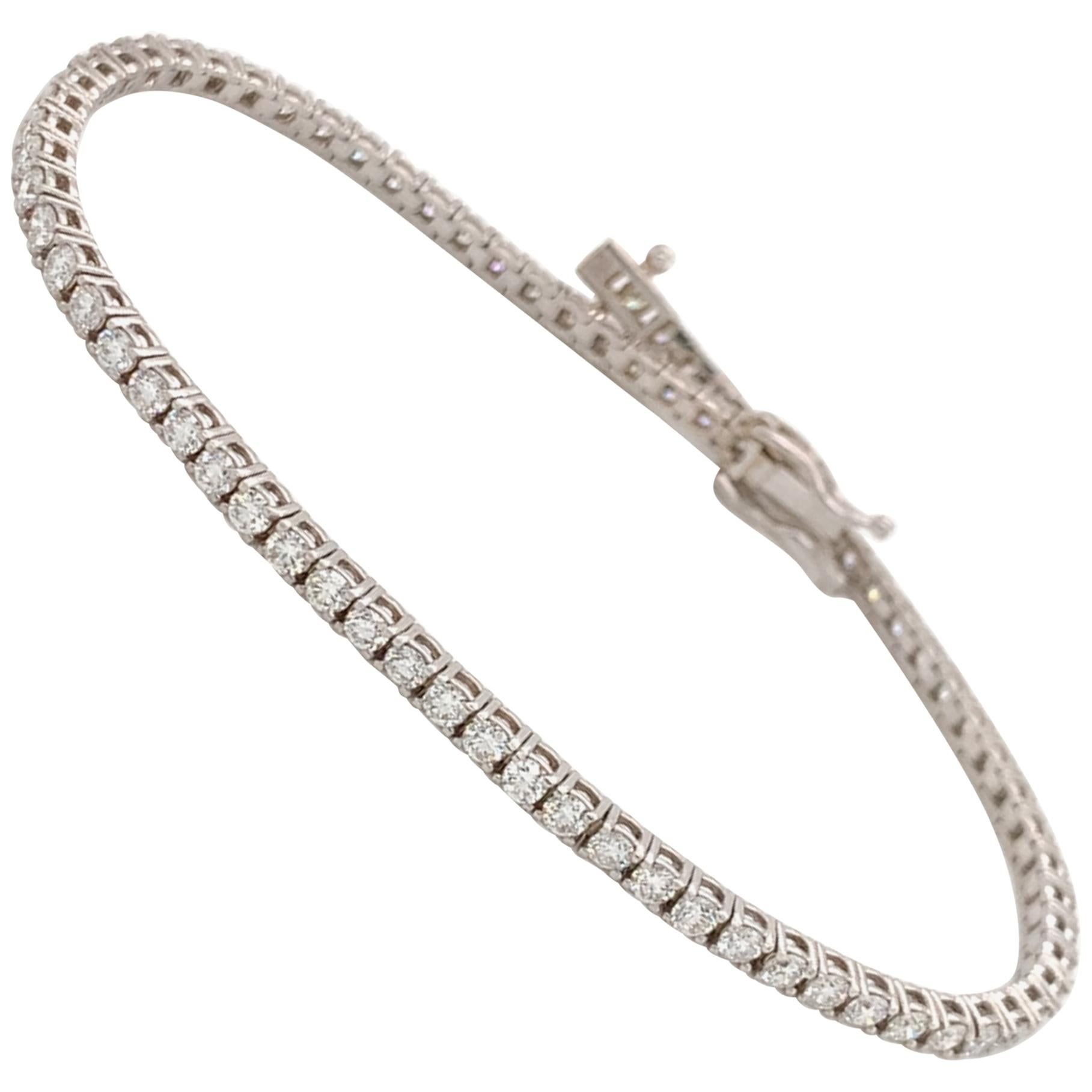 Diamond Tennis/Line Bracelet