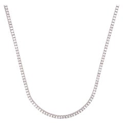 Diamond Tennis/Line Necklace