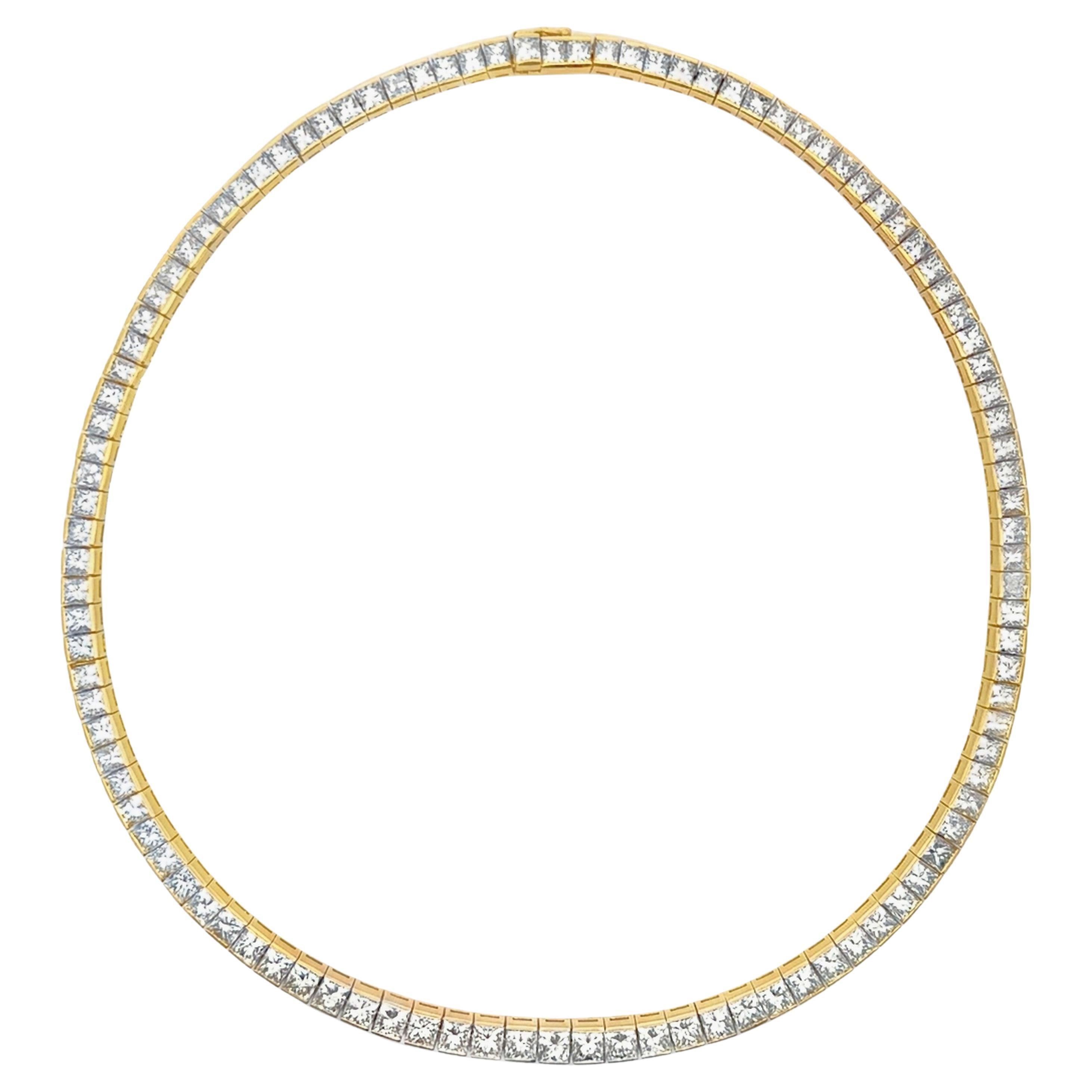 Collana Tennis con diamanti