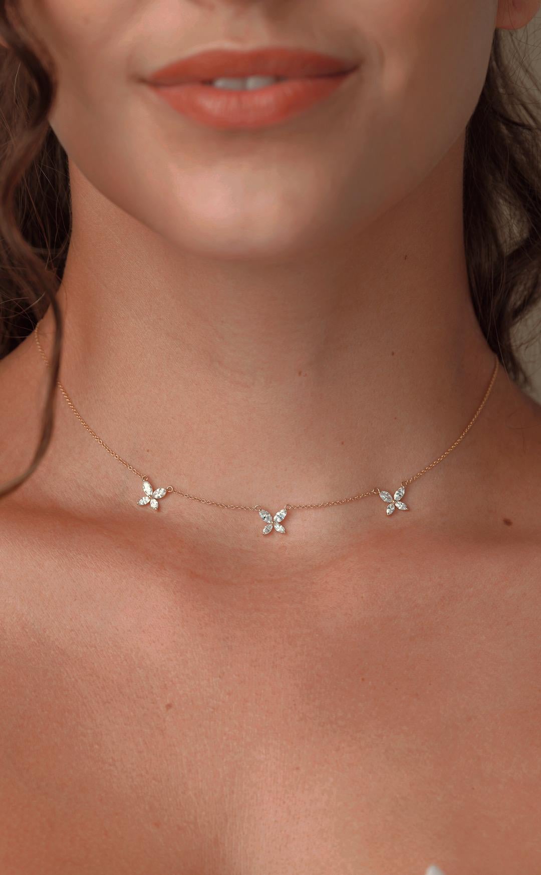 This diamond collection showcases elegant pieces that are extremely versatile and a timeless addition to your jewelry collection and are perfect for everyday wear. These pieces are part of our dainty and fine jewelry line known as TanisaJewelry -