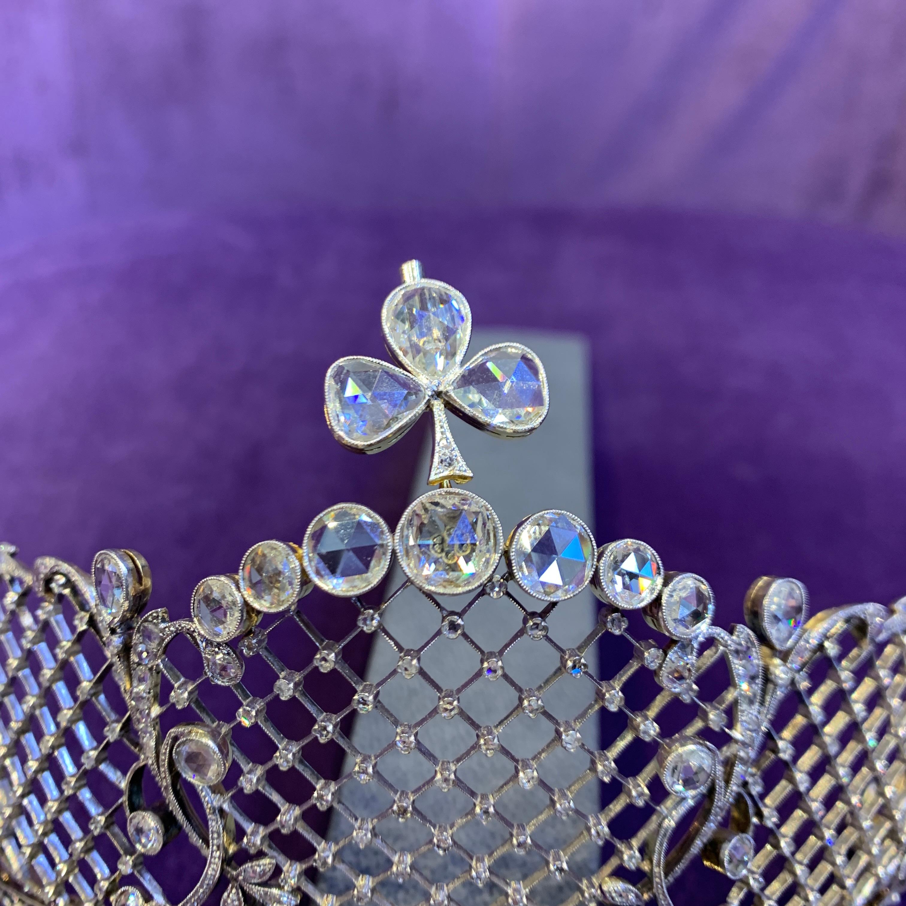 Diamond Tiara by J.E. Caldwell For Sale 4