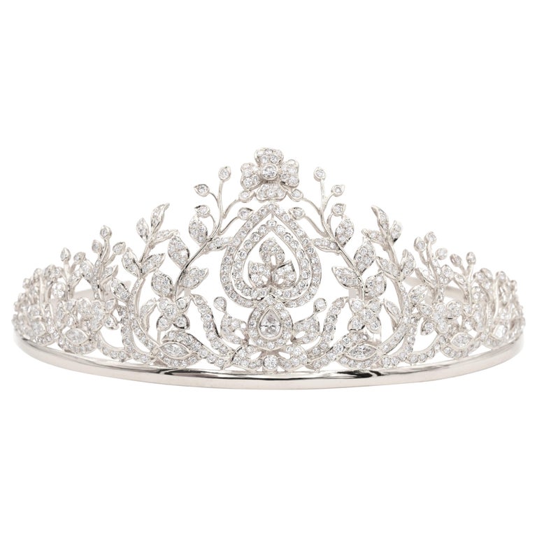 Diamond Tiara at 1stDibs