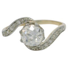 Diamond tourbillon ring circa 1900 - 1910