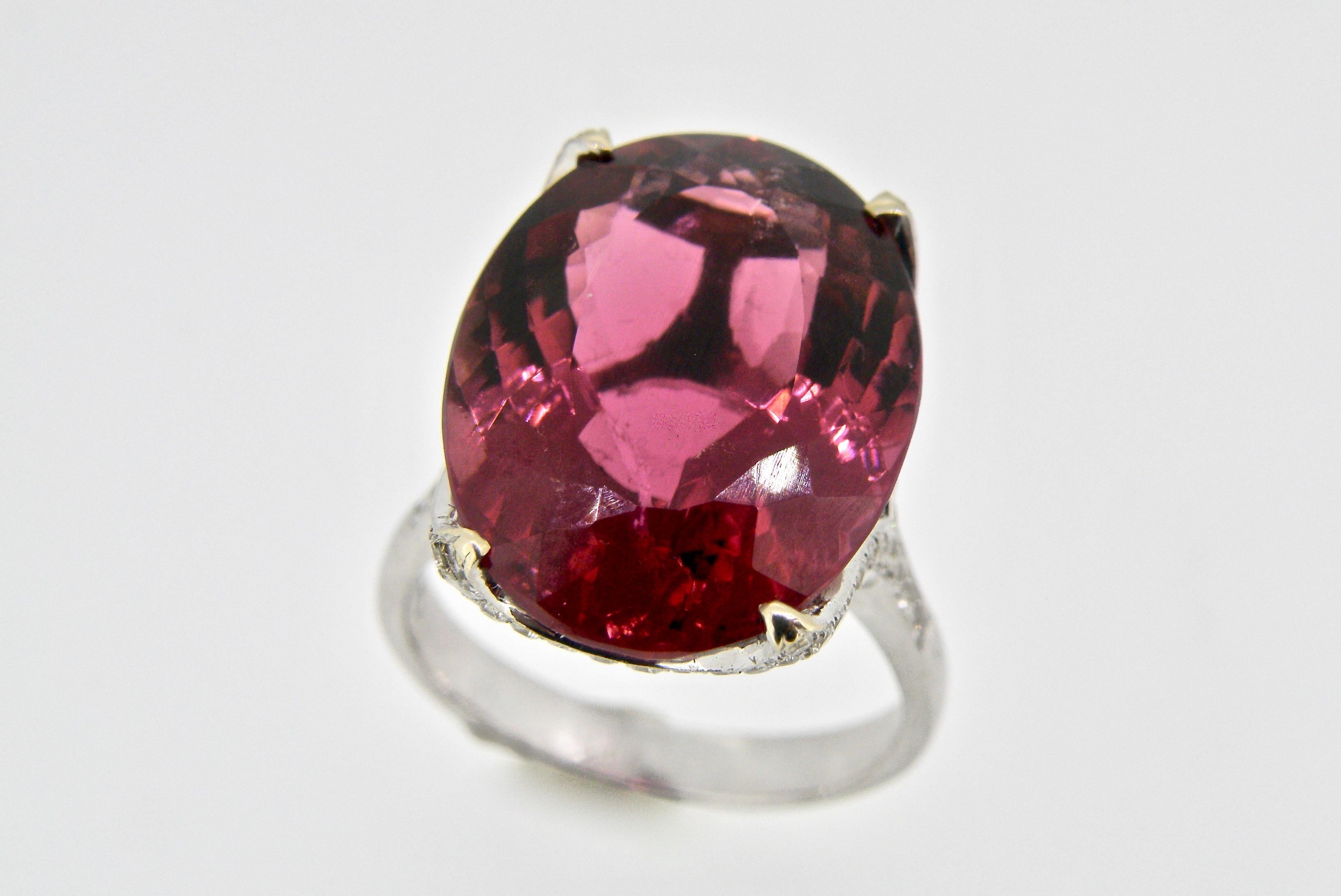 Diamond Tourmaline Cocktail Ring 2