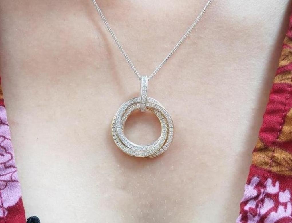 loose diamond pendant