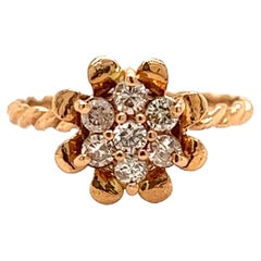 Set of Four Tulip Rings