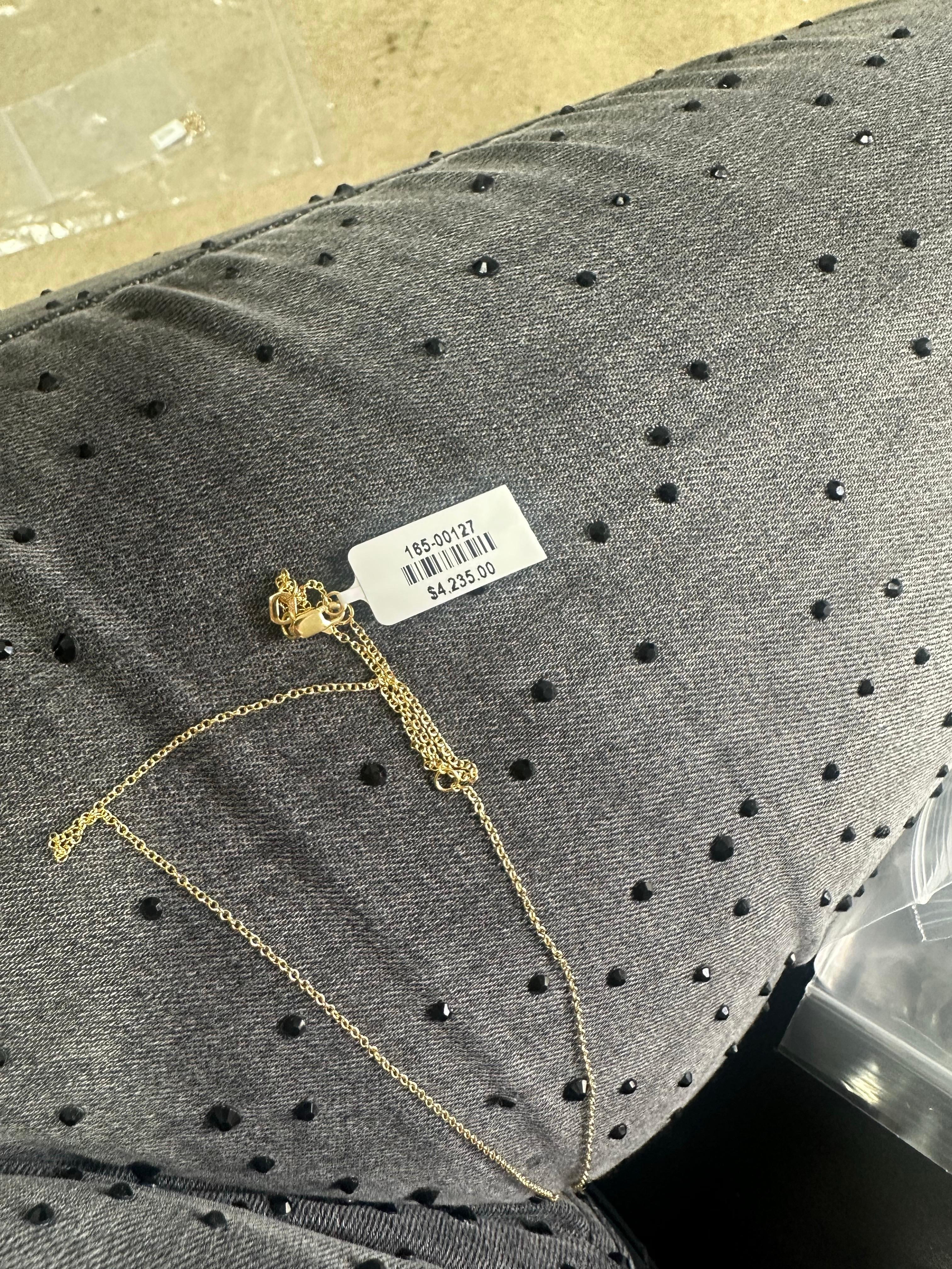 Diamond Turtle Pendant movable 14KT gold pendant necklace RARE For Sale 3