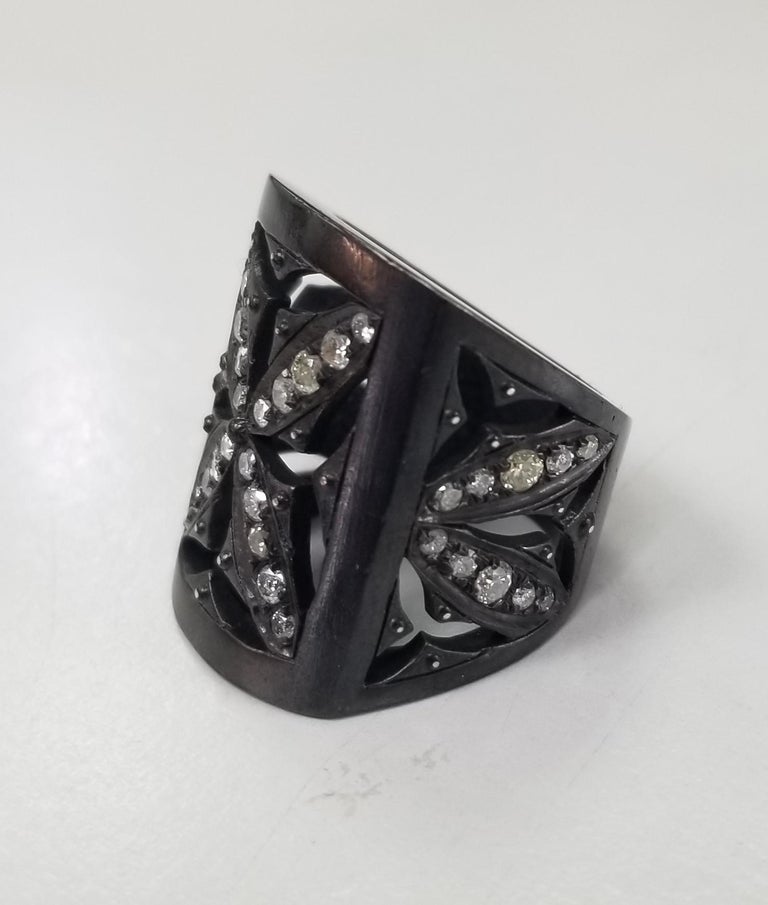 Diamond "Tuscany" Ring For Sale at 1stDibs