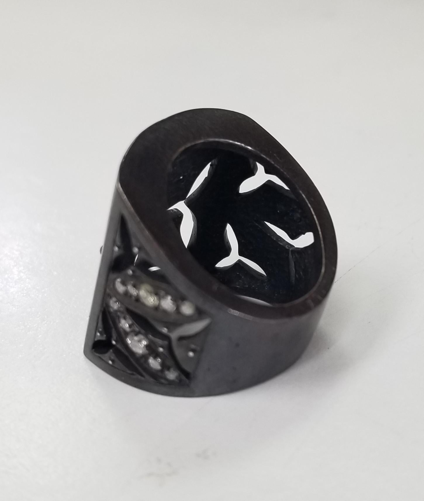 rhodium chrome hearts