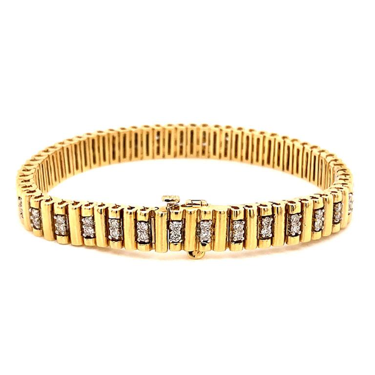 gold unisex bracelet