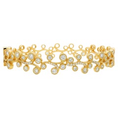 Diamond Vine Bangle