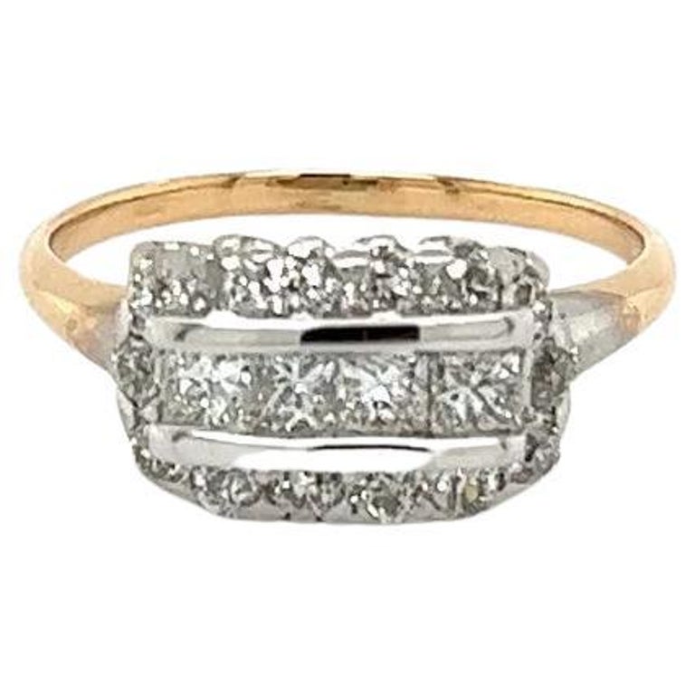 Ritani Channel-Set Diamond Engagement Ring with Surprise Diamonds - 1R2487