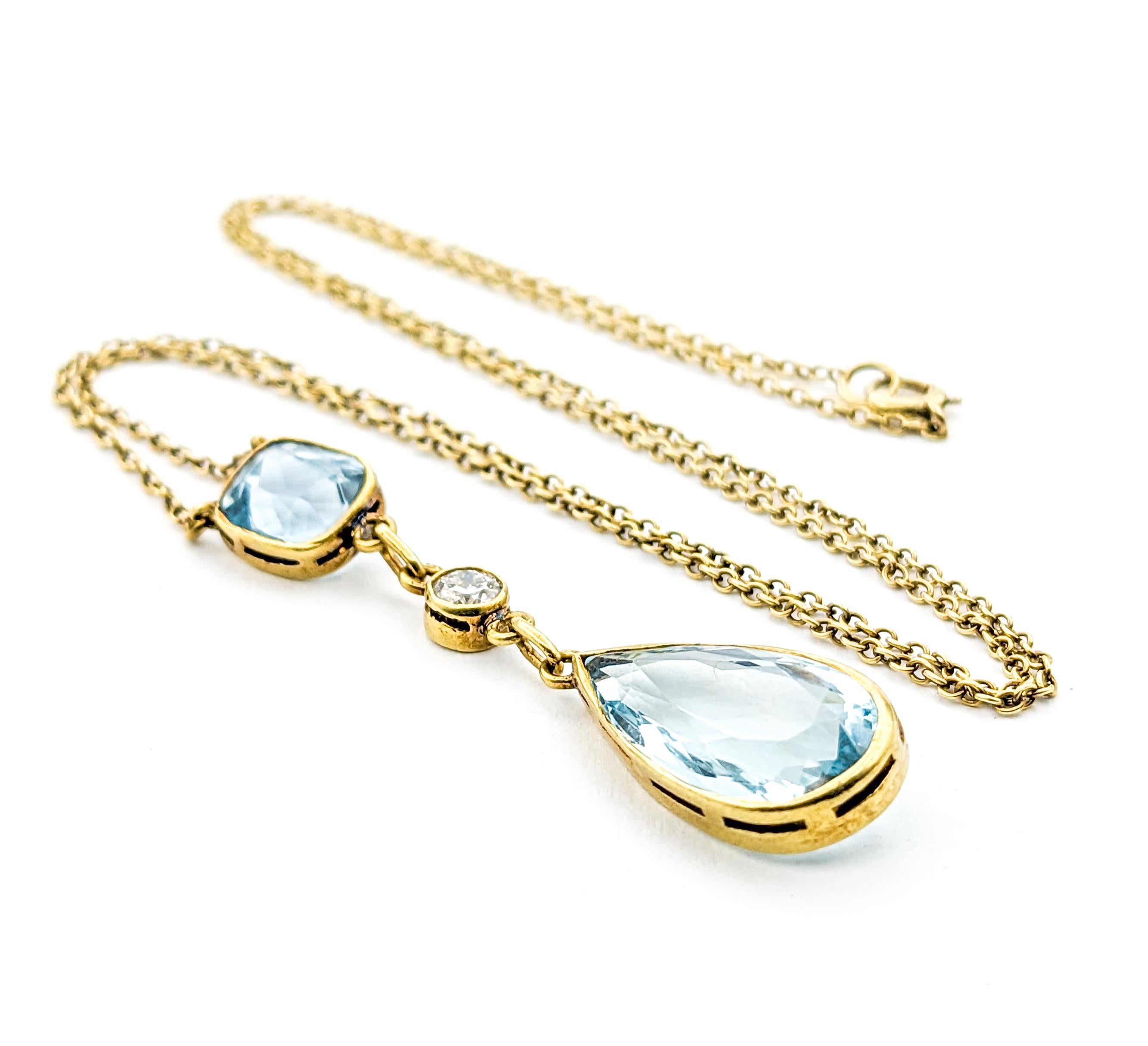 Diamond Vintage Mid Century Necklace in Yellow Gold

Introducing an exquisite Vintage Mid Century Necklace, beautifully crafted in 14kt yellow gold. This remarkable chain is adorned with a .18ct Old European Diamond, complemented by a Vintage Mid