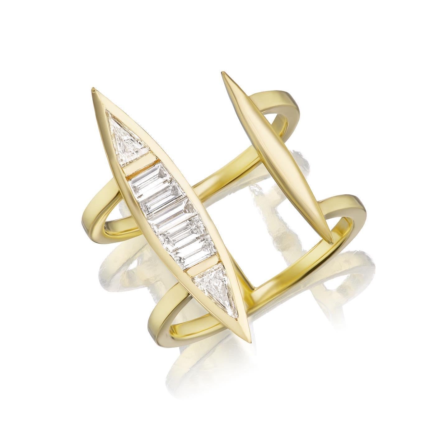 For Sale:  Diamond Voyager Ring by Birthright Foundry