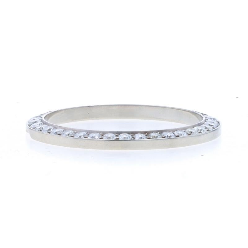 Round Cut Diamond Watch Bezel -Stainless Rnd 3.00ctw AIDJ Fits 36mm Rolex DateJust DayDate For Sale