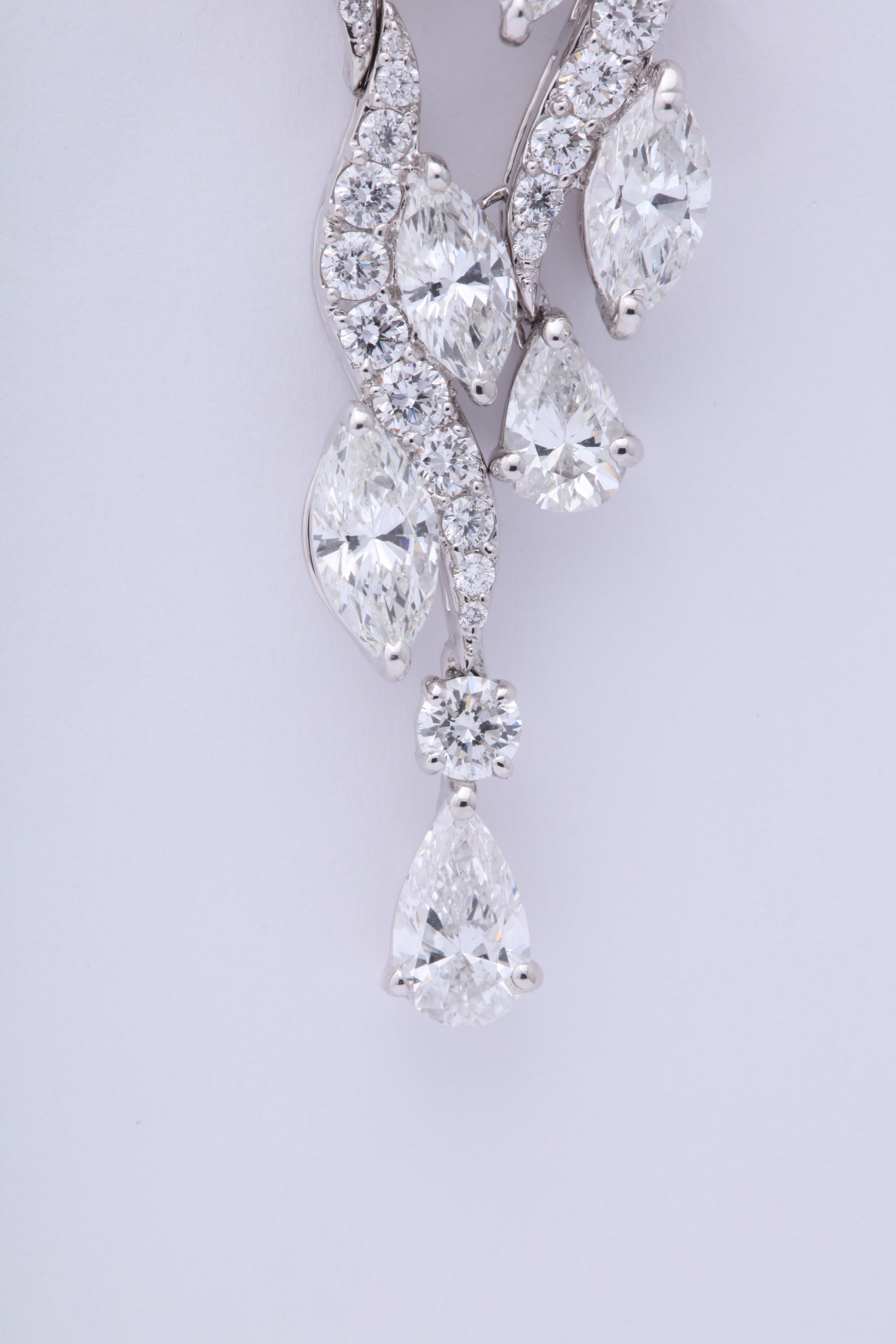 Women's Diamond Waterfall Earrings