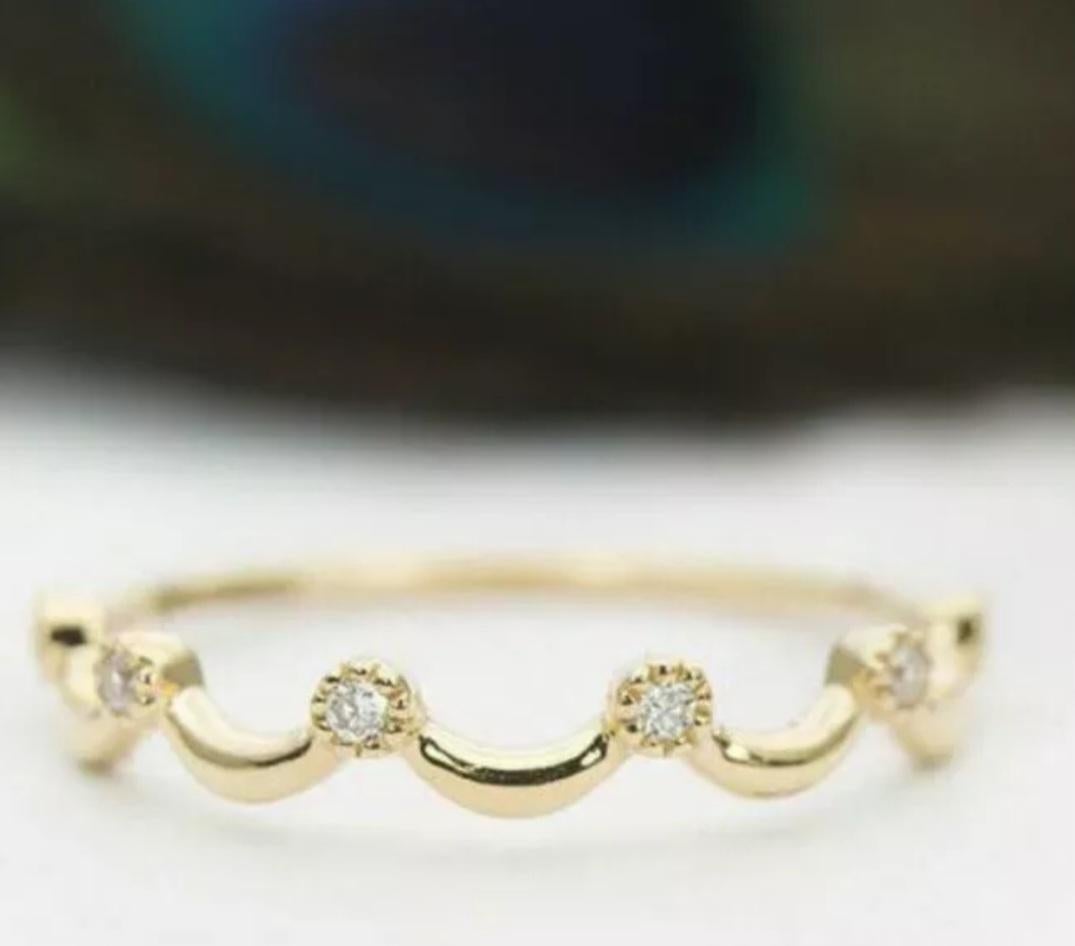 Diamond Wedding Band 14k Gold Curved Band Wedding Anniversary Gift Diamond Gift.

Total Carat Weight
0.24 & Under
Base Metal
Yellow Gold, 14k
Diamond Weight
0.12 Cts Approx
Ring Size
7
Main Stone Shape
Round
Main Stone
Diamond




A P P R O X T I M
