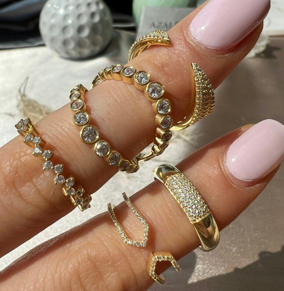 Alliance unisexe en or massif 14 carats et diamants cadeau de Valentin Neuf - En vente à Chicago, IL