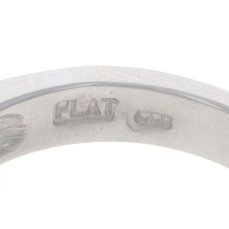 Alliance diamant - 950 Round Brilliante 2.00ctw Channel Set Ring SZ 6 1/2 en vente 2