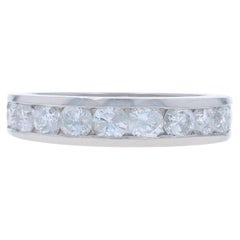 Alliance diamant - 950 Round Brilliante 2.00ctw Channel Set Ring SZ 6 1/2