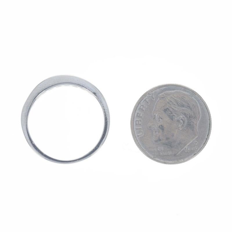 Diamond Wedding Band - 950 Round Brilliant .22ctw Channel Set Ring For Sale 1