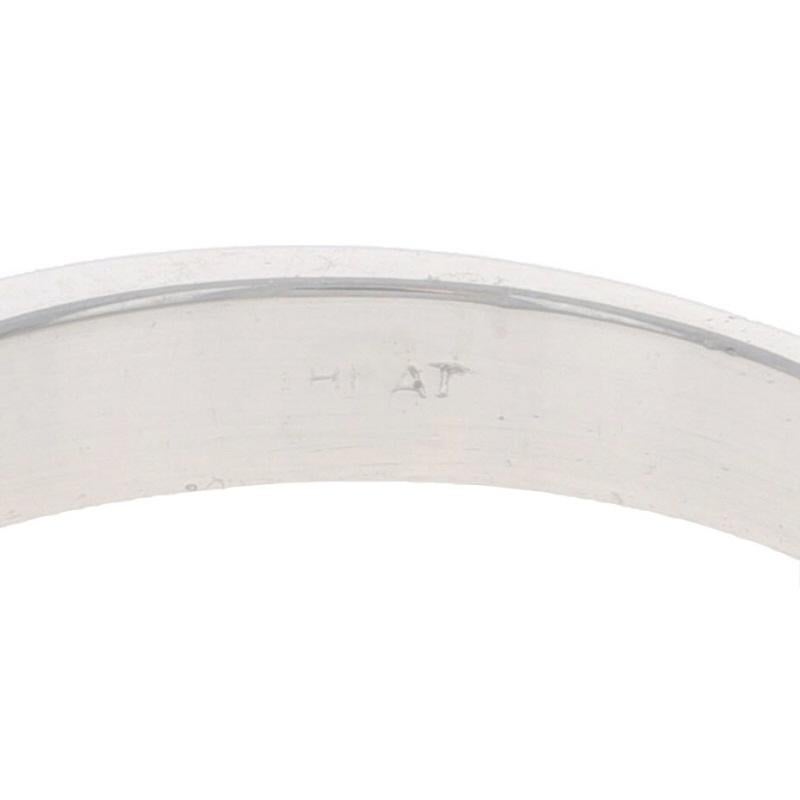 Diamond Wedding Band - 950 Round Brilliant .22ctw Channel Set Ring For Sale 2