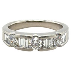 Diamant-Ehering zum Hochzeitstag, 1,40 Karat, aus Platin, UVP 7.400 $