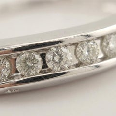 Diamond Wedding Band in 14k White Gold