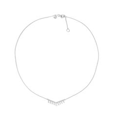 Diamond White Gold 18K Necklace