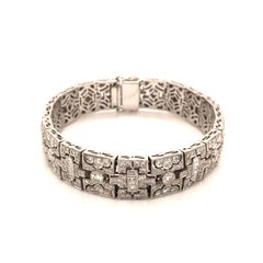 Diamond White Gold 750 Bracelet