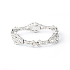Diamond White Gold Bracelet
