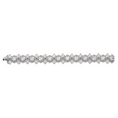 Diamond White Gold Bracelet