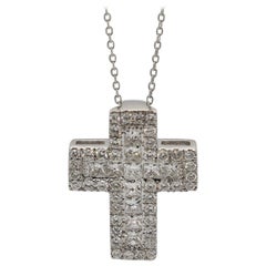 Diamond White Gold Cross Diamond White Gold Cross