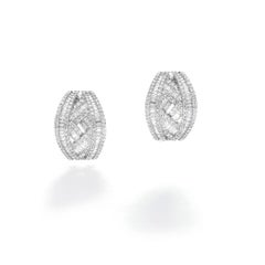 Diamond White Gold Earrings