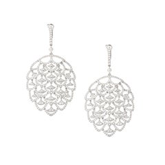 Diamond White Gold Earrings