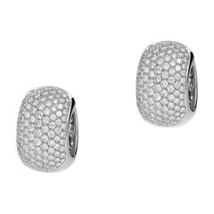 Diamond White Gold Earrings