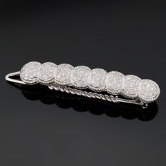 Diamond White Gold Hair Jewelry Pin