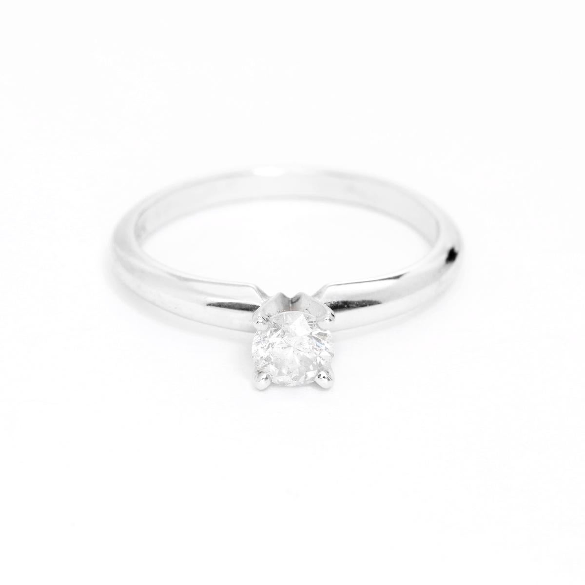 Women's Diamond White Gold Ring