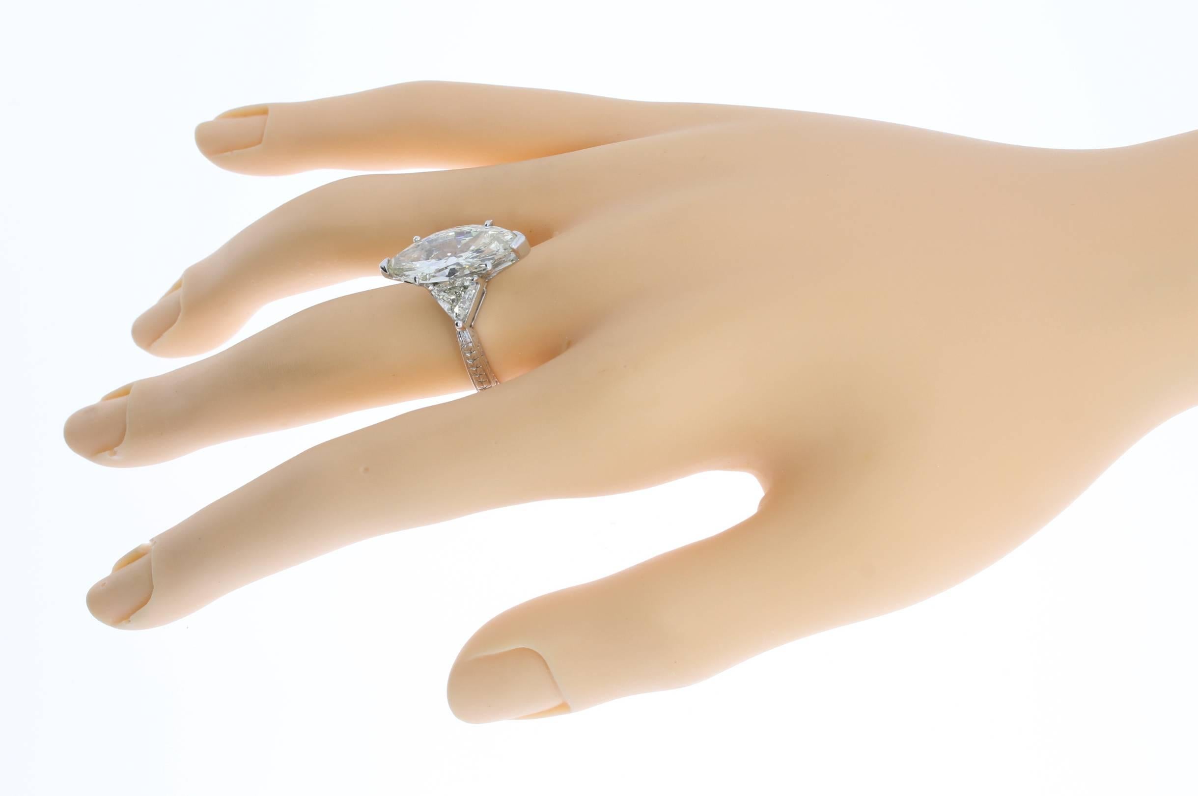 1930's Diamond White Gold Wedding Ring 3