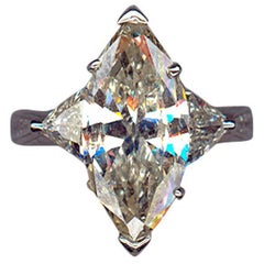 1930's Diamond White Gold Wedding Ring