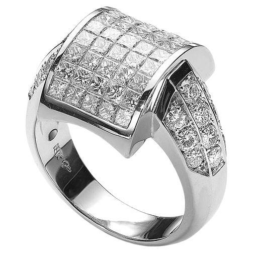 Diamond White Gold Ring