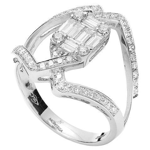 Diamond White Gold Ring